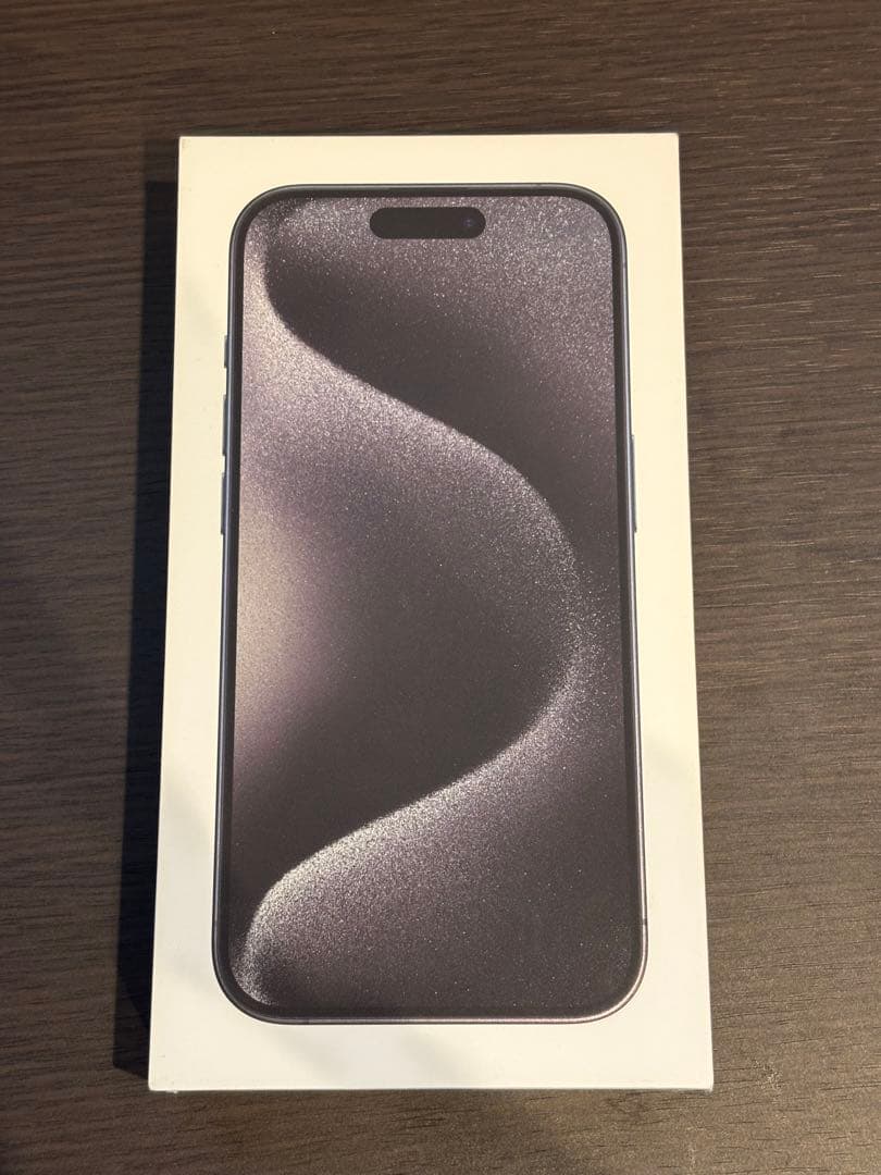 iPhone15pro 256GB SIMフリー ブラックチタニウム