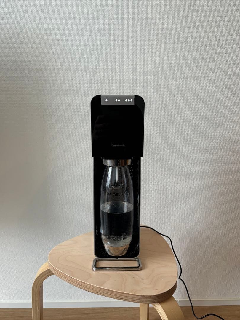 SodaStream 炭酸水メーカー ブラック シルバー