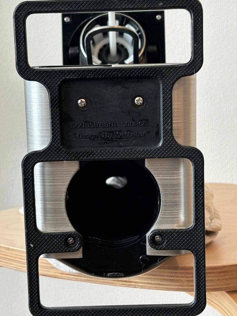 SodaStream 炭酸水メーカー ブラック シルバー