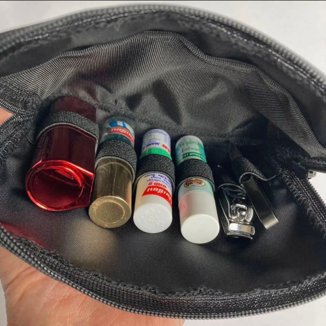 《オプション案内》【2way】【3way】ポケットティッシュケース➕ポーチ 黒