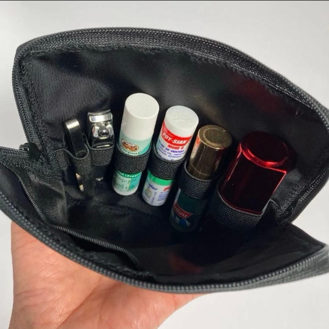 《オプション案内》【2way】【3way】ポケットティッシュケース➕ポーチ 黒