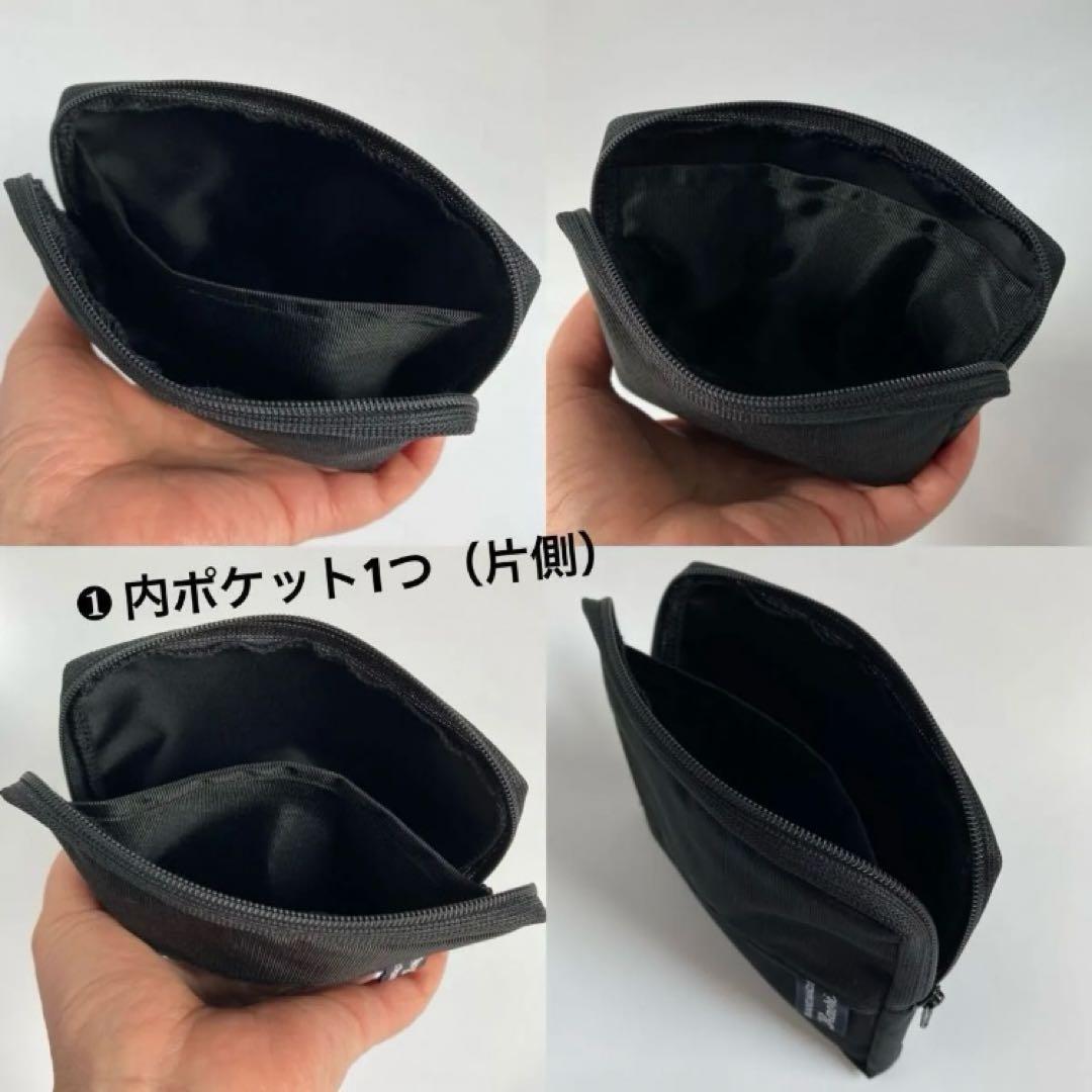 《オプション案内》【2way】【3way】ポケットティッシュケース➕ポーチ 黒