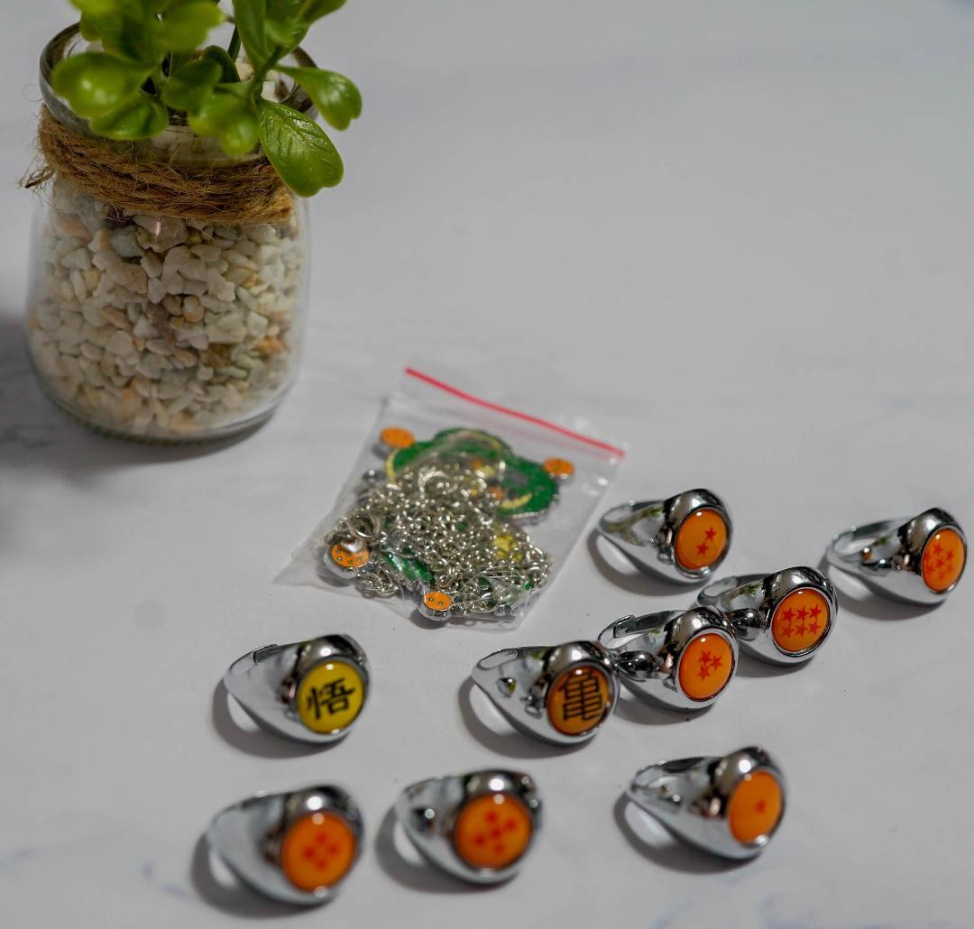 指輪 ドラゴンボールZ DBZ 孫悟空 孫悟飯 10種 リボン袋付【残3のみ】