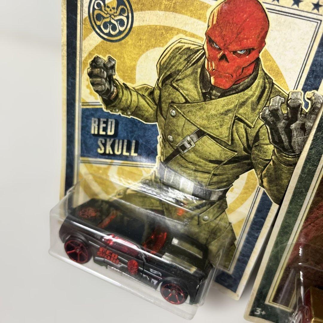 Marvel Hot Wheels 6個コンプリートセット