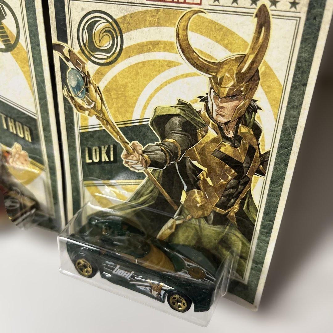 Marvel Hot Wheels 6個コンプリートセット
