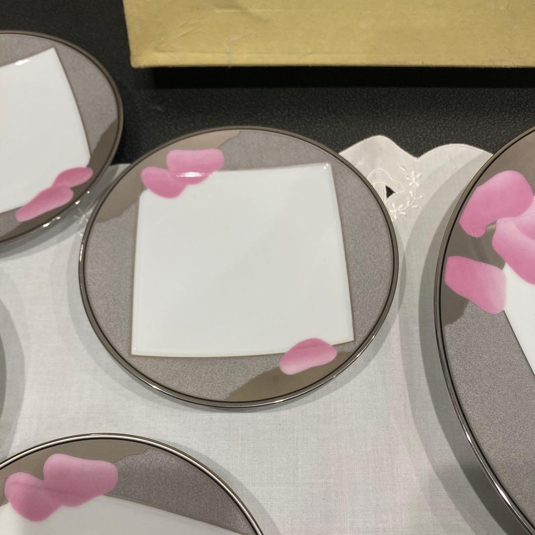 ノリタケ 大皿1枚　中皿5枚 和食器 乃りたけ 花 和風　アンティーク