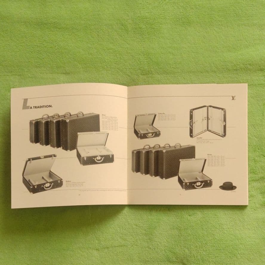 1988年版　ルイヴィトンのバッグ&シルクスカーフカタログ