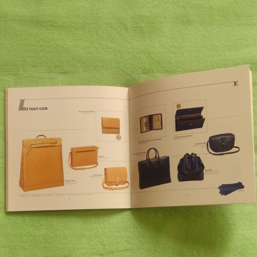 1988年版　ルイヴィトンのバッグ&シルクスカーフカタログ