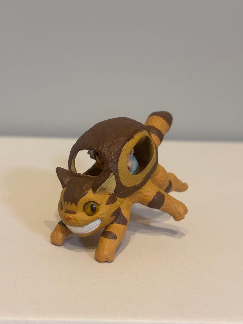 【廃盤品】三鷹の森ジブリ美術館 めいとこねこバスフィギュア となりのトトロ