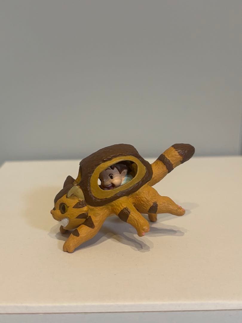 【廃盤品】三鷹の森ジブリ美術館 めいとこねこバスフィギュア となりのトトロ
