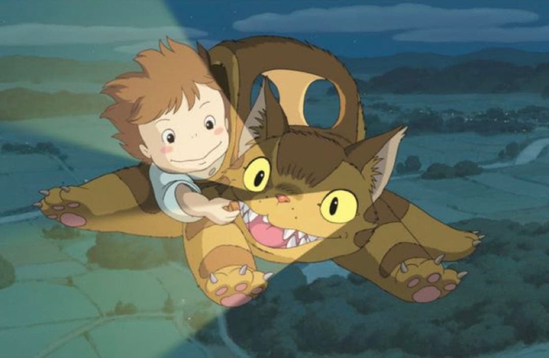 【廃盤品】三鷹の森ジブリ美術館 めいとこねこバスフィギュア となりのトトロ