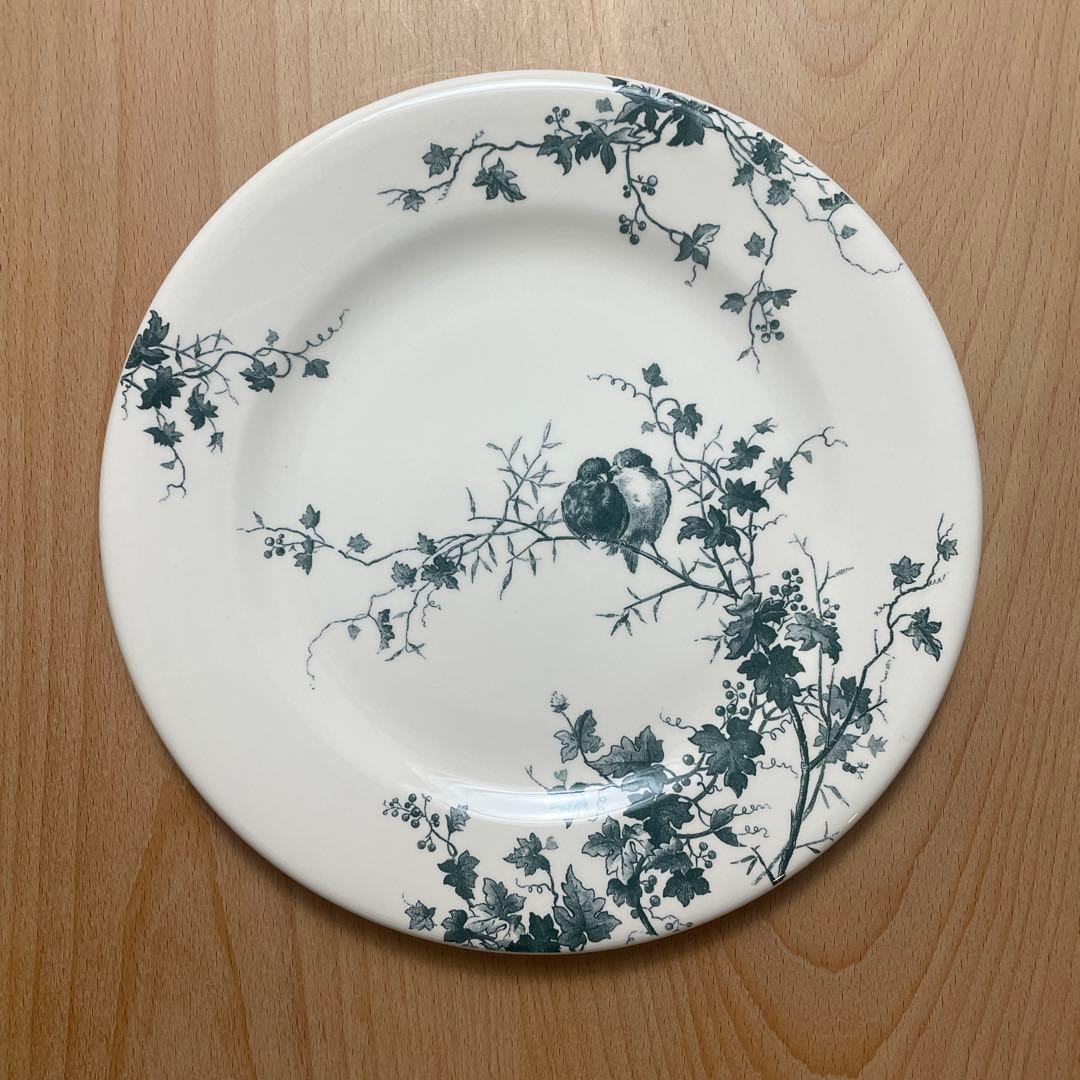 Gien Les Oiseaux デザートプレート2枚組