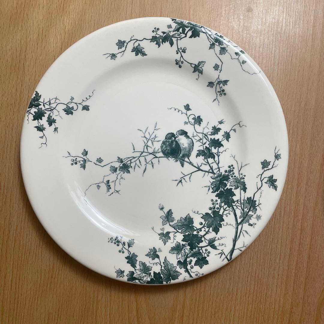 Gien Les Oiseaux デザートプレート2枚組