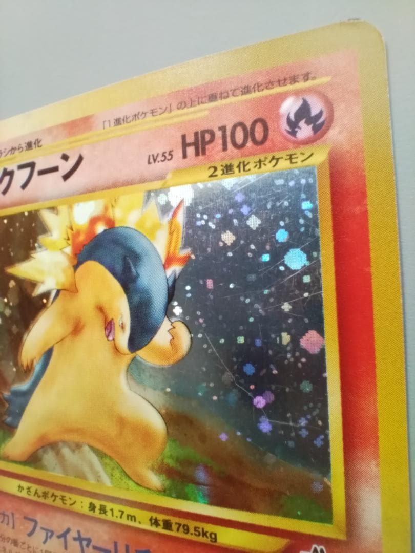 旧裏 バクフーン Lv.55 キラ 修正版 60+ No.157