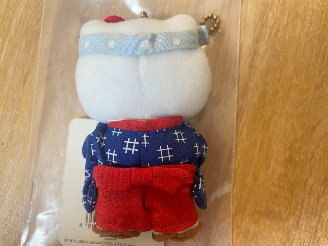 上州温泉バージョン ハローキティマスコットぬいぐるみ