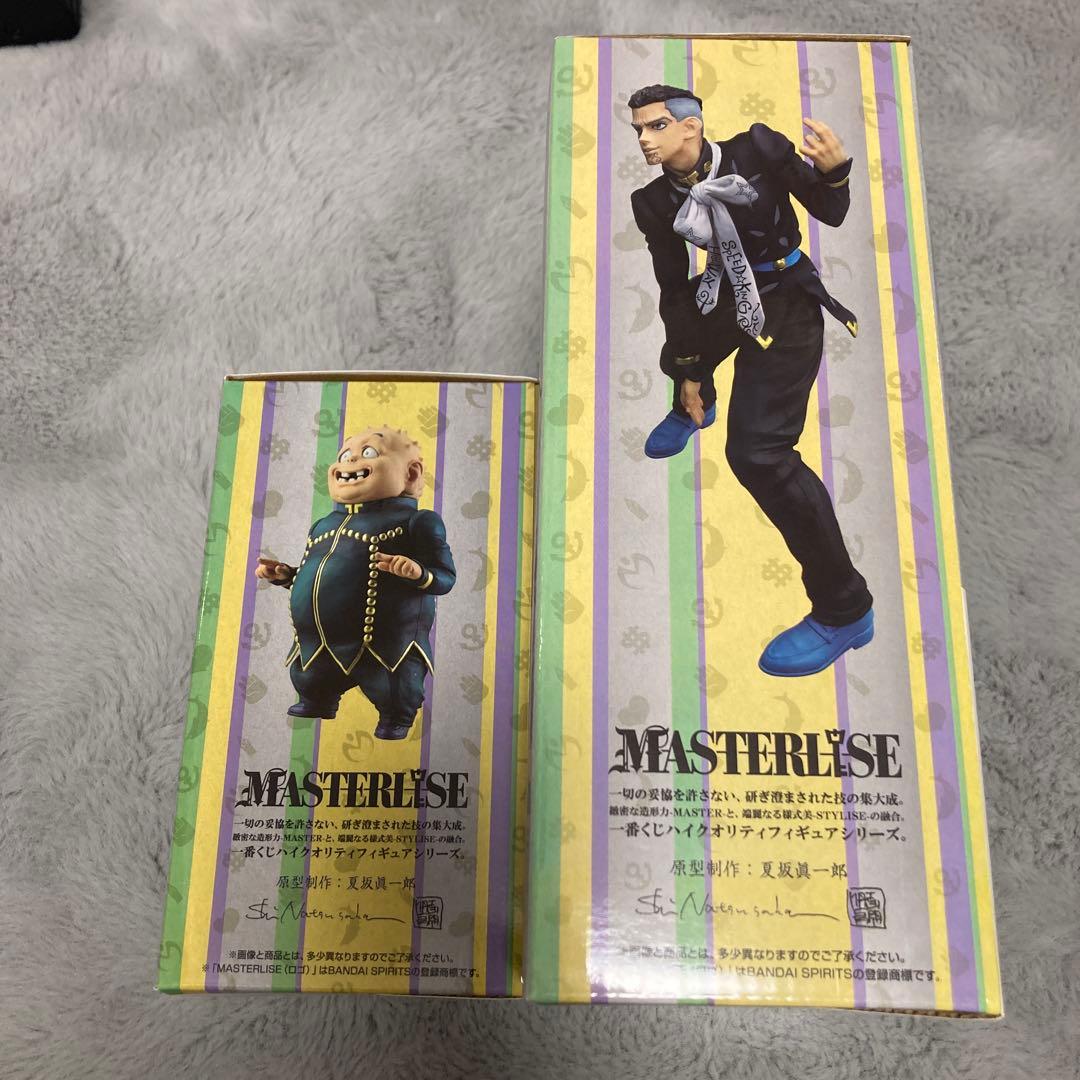 一番くじ　ジョジョの奇妙な冒険 フィギュアE賞F賞G賞デスクトップマスコット×2