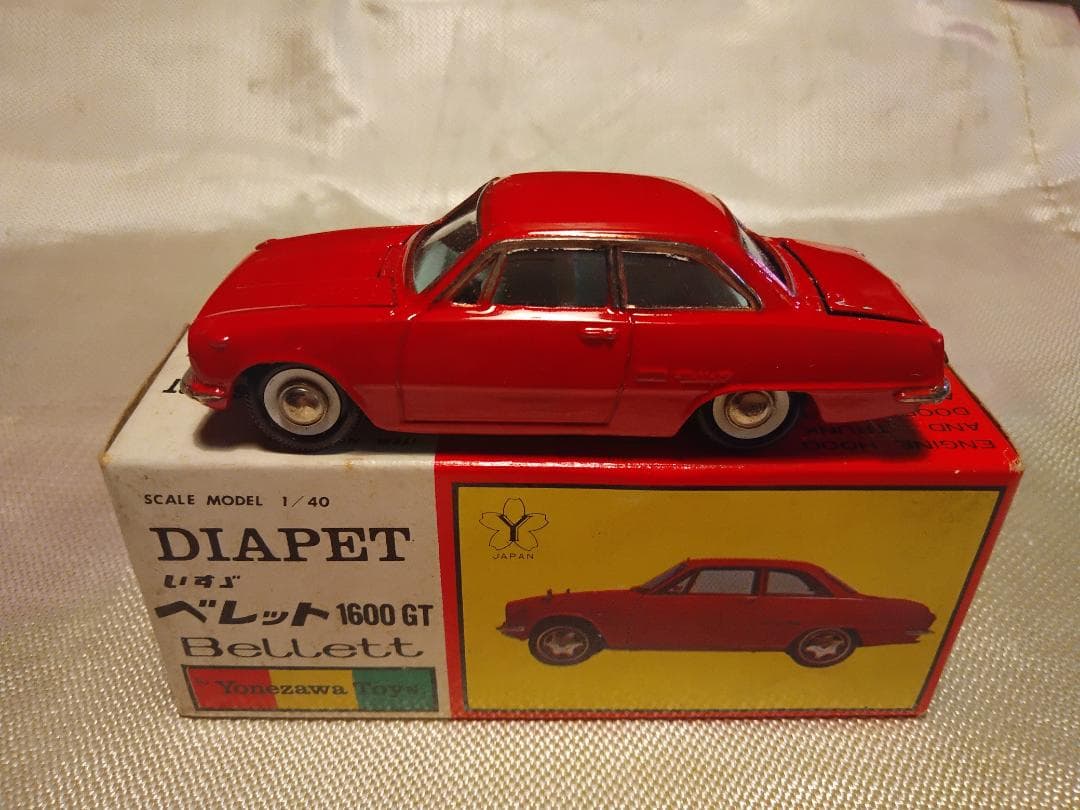 DIAPET ベレット 1600 GT 赤 1/40スケール