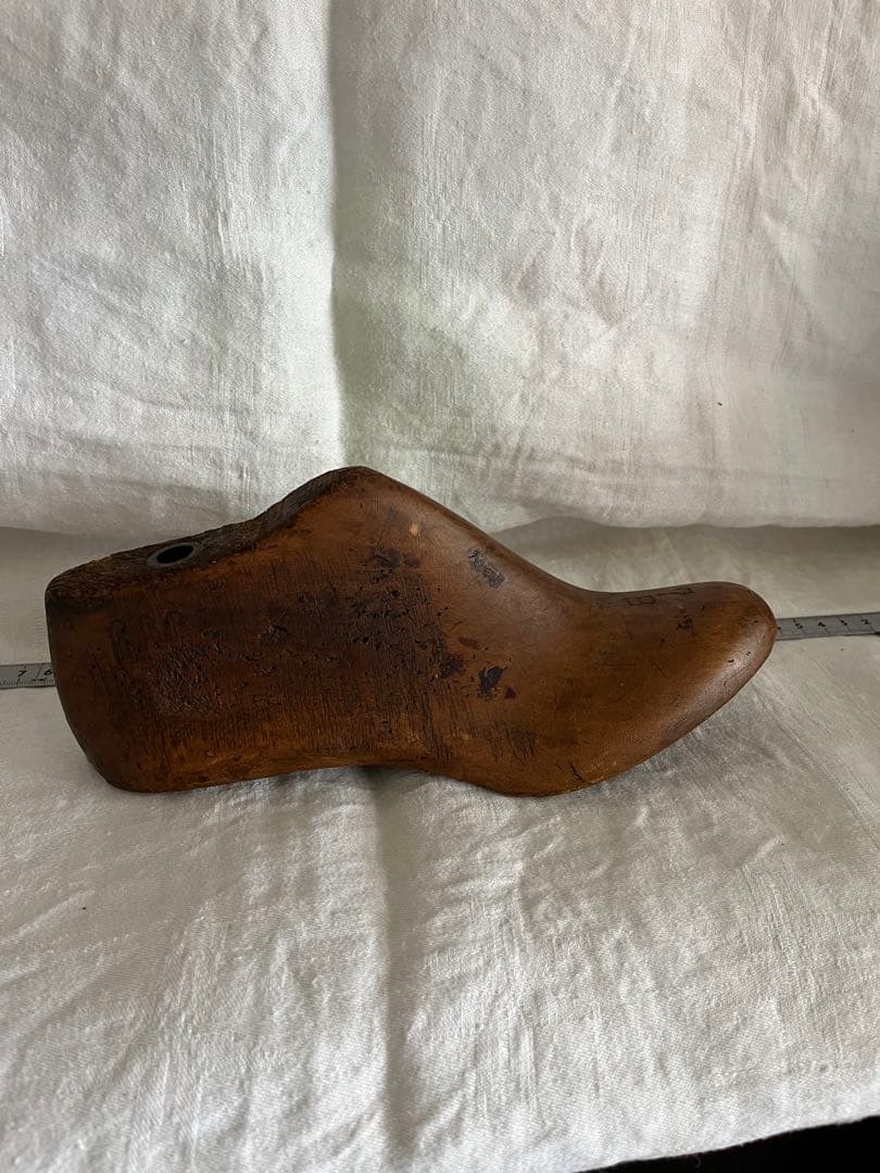 古い 木製靴型