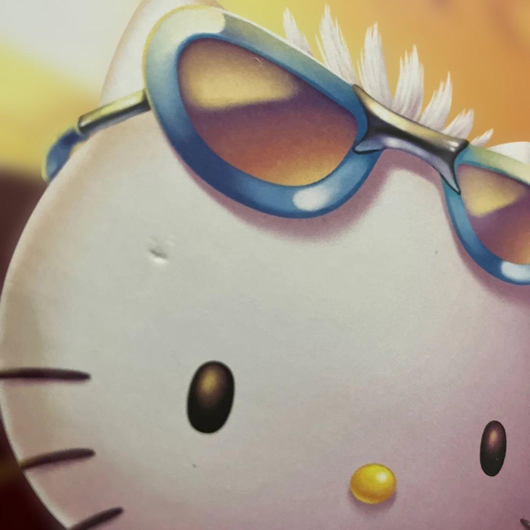 レア✨ハローキティ　1000ピース ジグソーパズル　トロピカルサンセット