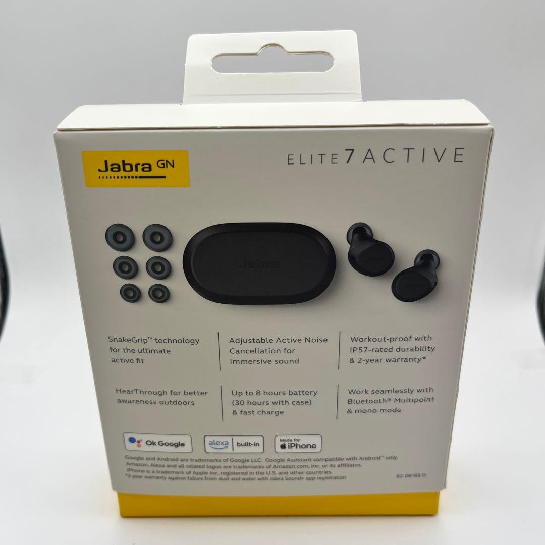 【極美品】Jabra Elite 7 Active ブラック 使用頻度：少