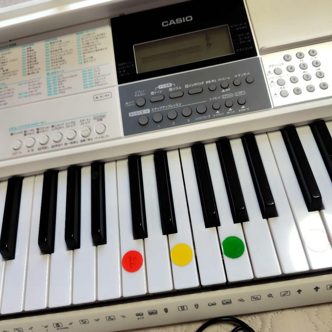 CASIO 光ナビゲーション LK-516 電子キーボード 61鍵