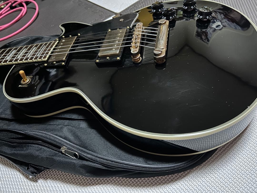 トーカイ Tokai レスポールカスタム 黒 ブラックビューティー 2009年製