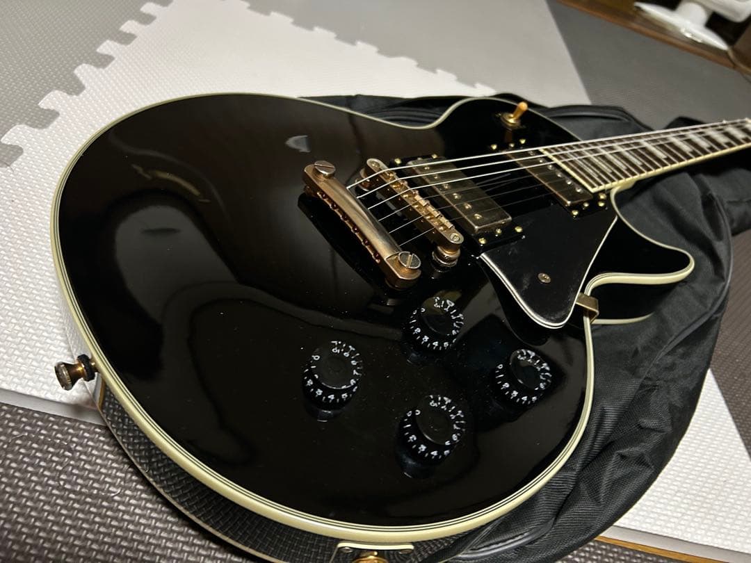 トーカイ Tokai レスポールカスタム 黒 ブラックビューティー 2009年製