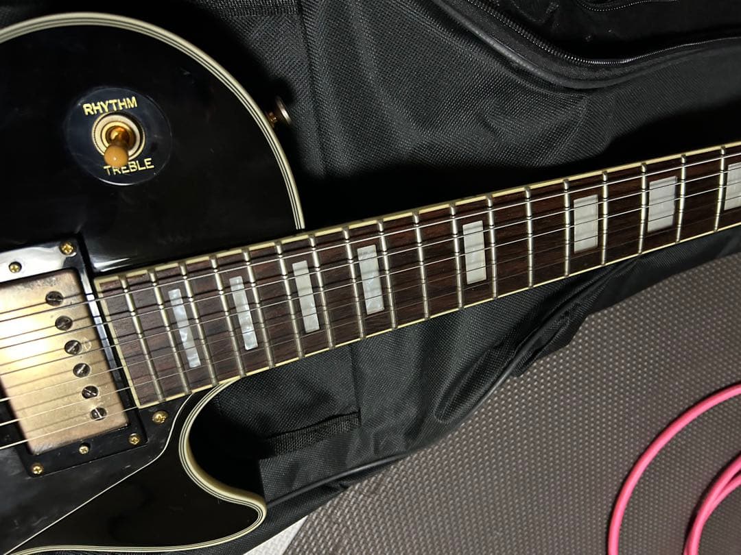 トーカイ Tokai レスポールカスタム 黒 ブラックビューティー 2009年製