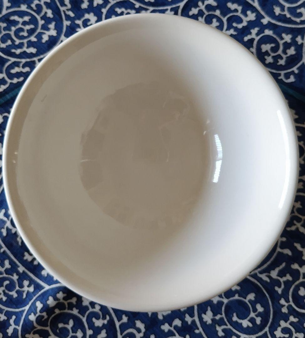 中華陶瓷　茶碗　平茶碗　山水色絵　山水図　台湾美術　陶磁器　広口茶碗　　中国