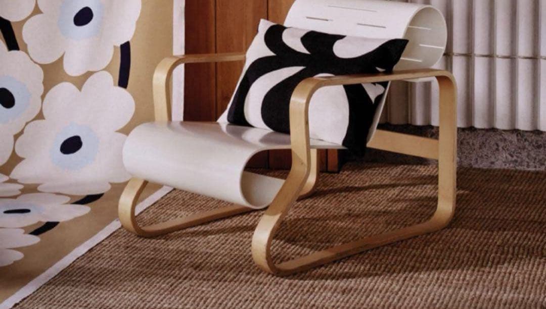 839【特大サイズ43cm x 33cm】廃盤marimekkoトレイ②ウニッコ