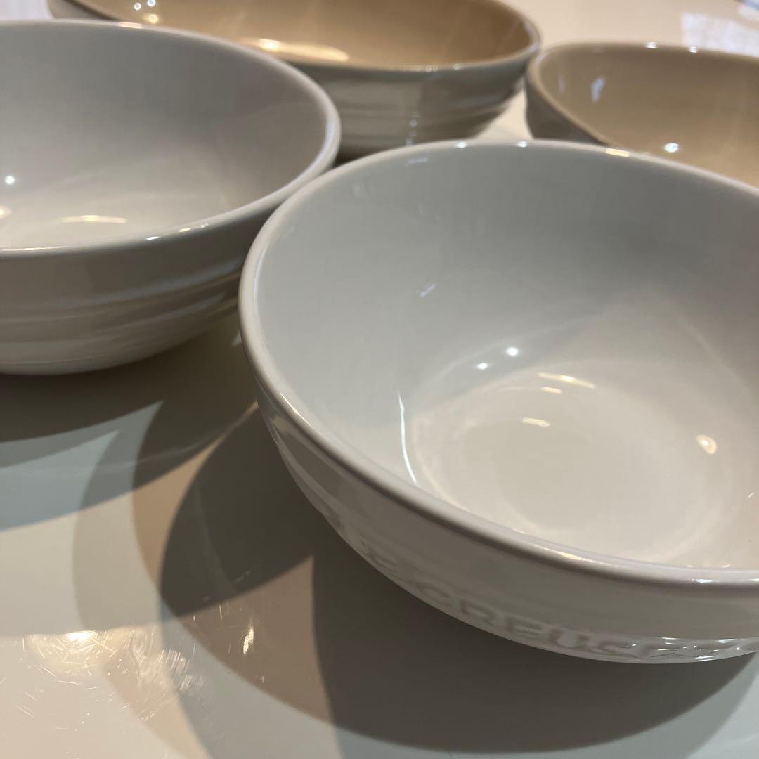 ルクルーゼ　マルチボウル15.5cm&オーバルボウル23cm 4個セット