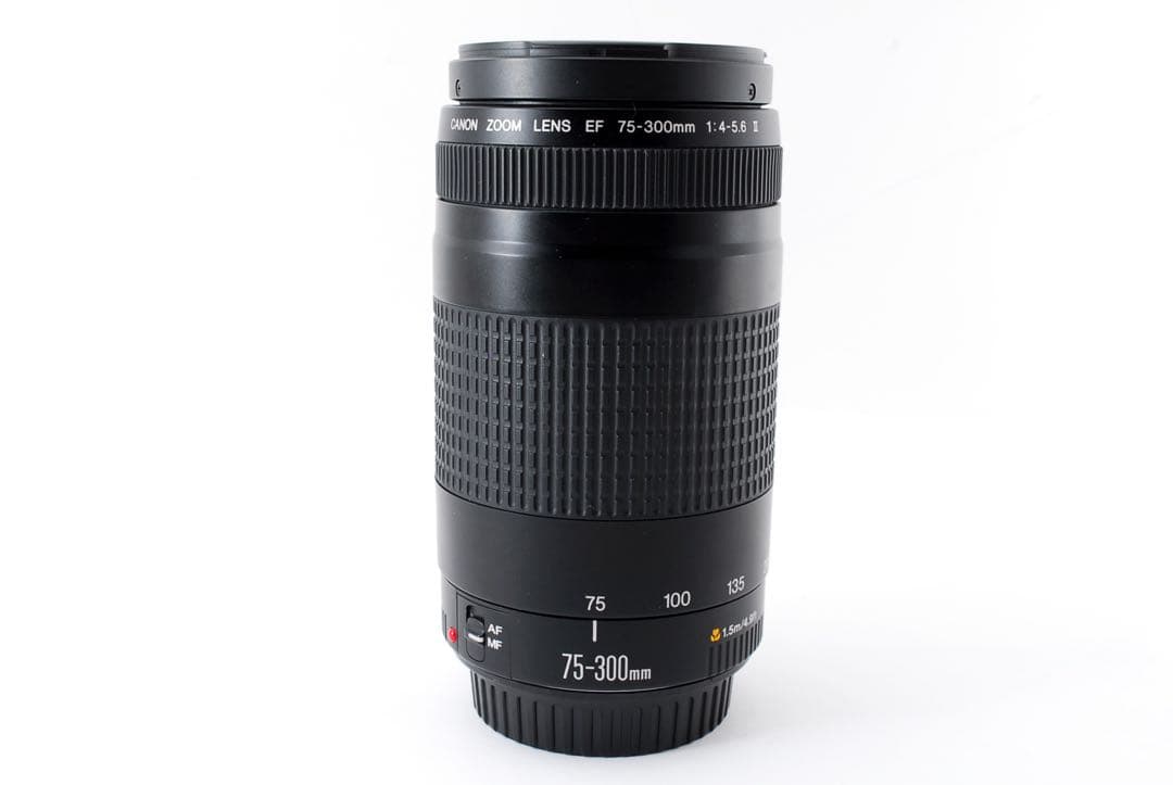キャノン超望遠レンズ/付属品付/Canon EF75-300㎜　II