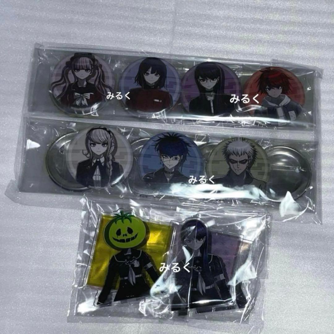 ハンドレッドライン 最終防衛学園 ワンダーグー特典 アクリルスタンド 缶バッジ