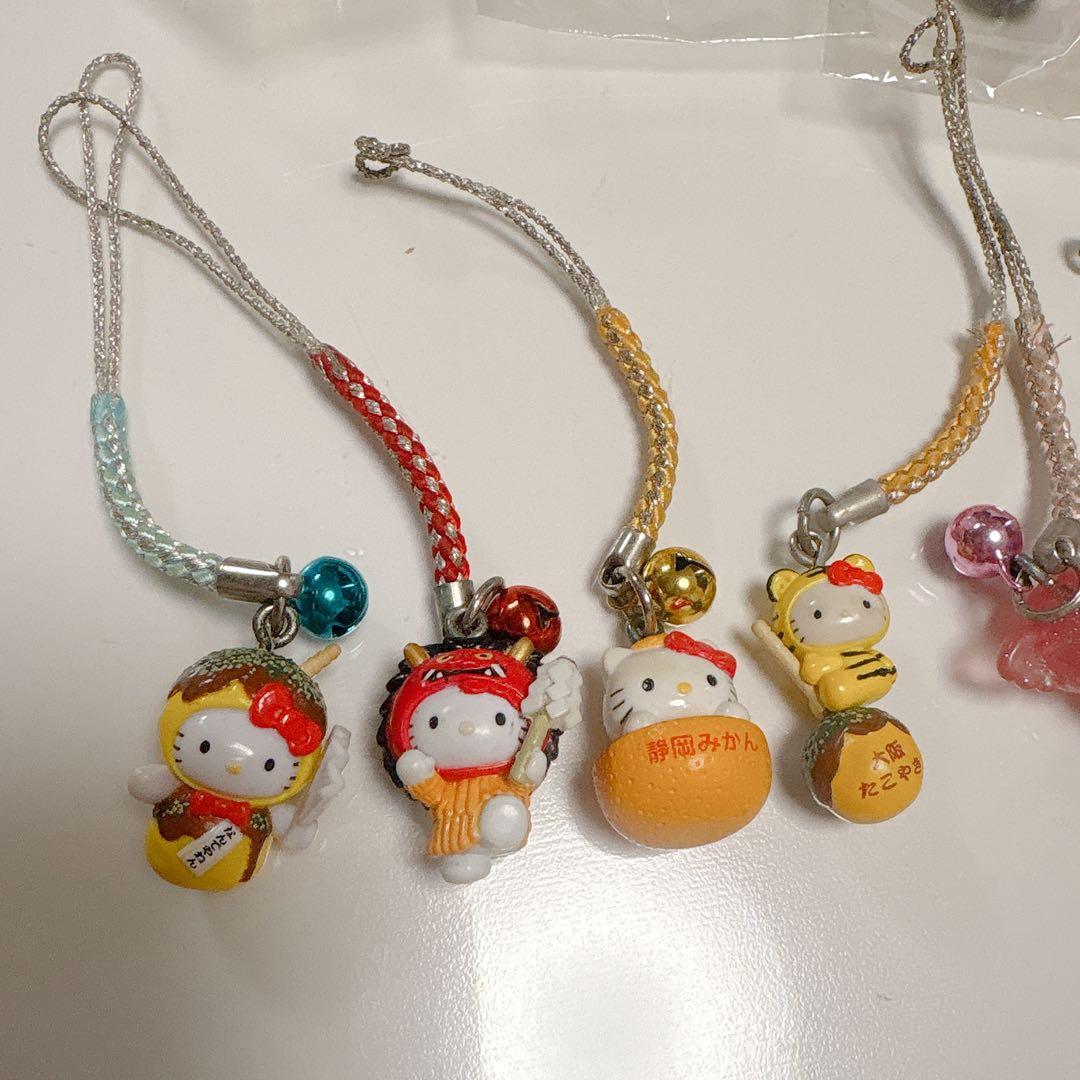 ご当地キティ ストラップセット 限定品 レア まとめ売り 根付け