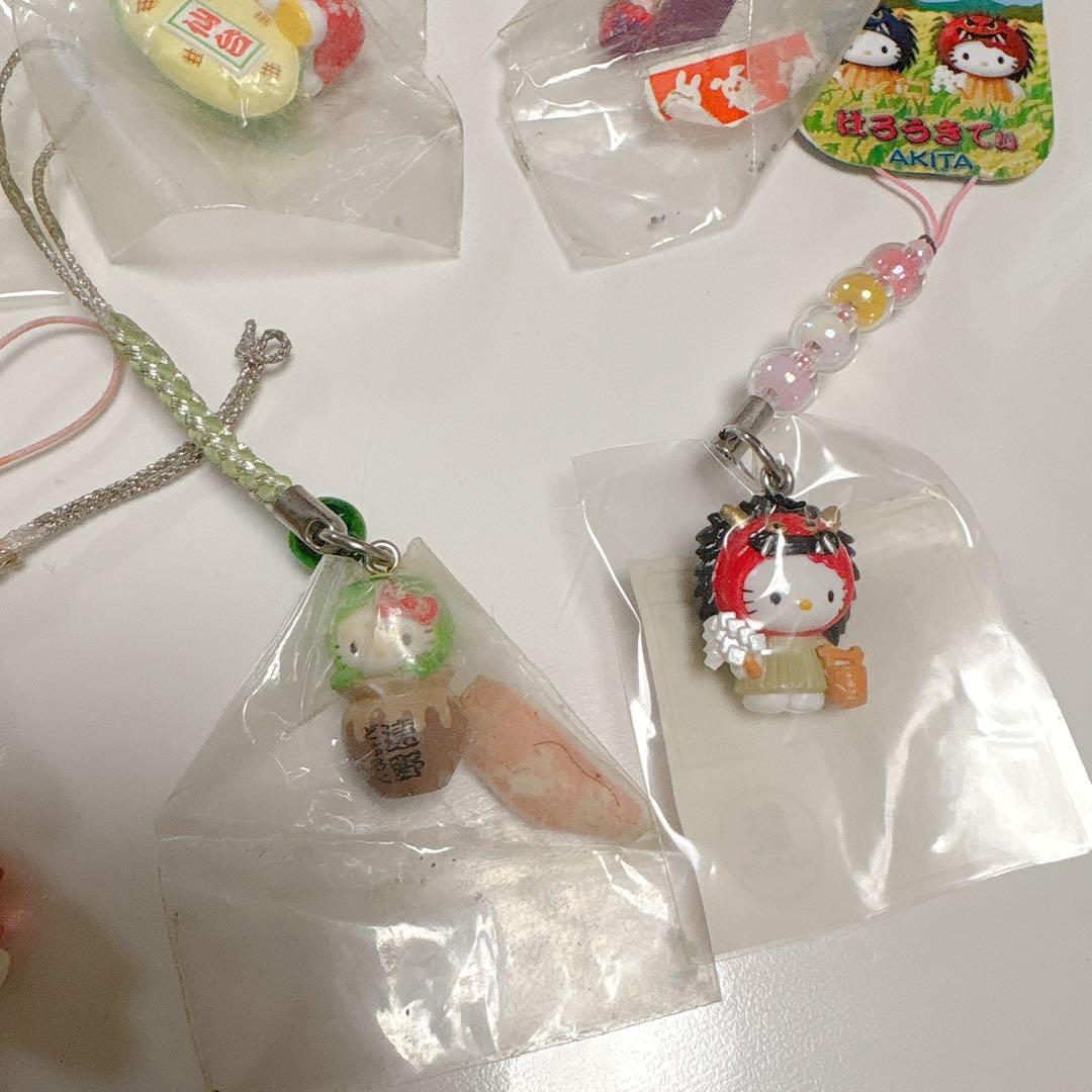 ご当地キティ ストラップセット 限定品 レア まとめ売り 根付け