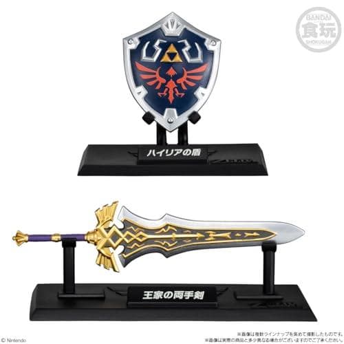 ゼルダの伝説 ウェポンコレクション 全９種&予備マスターソード セット