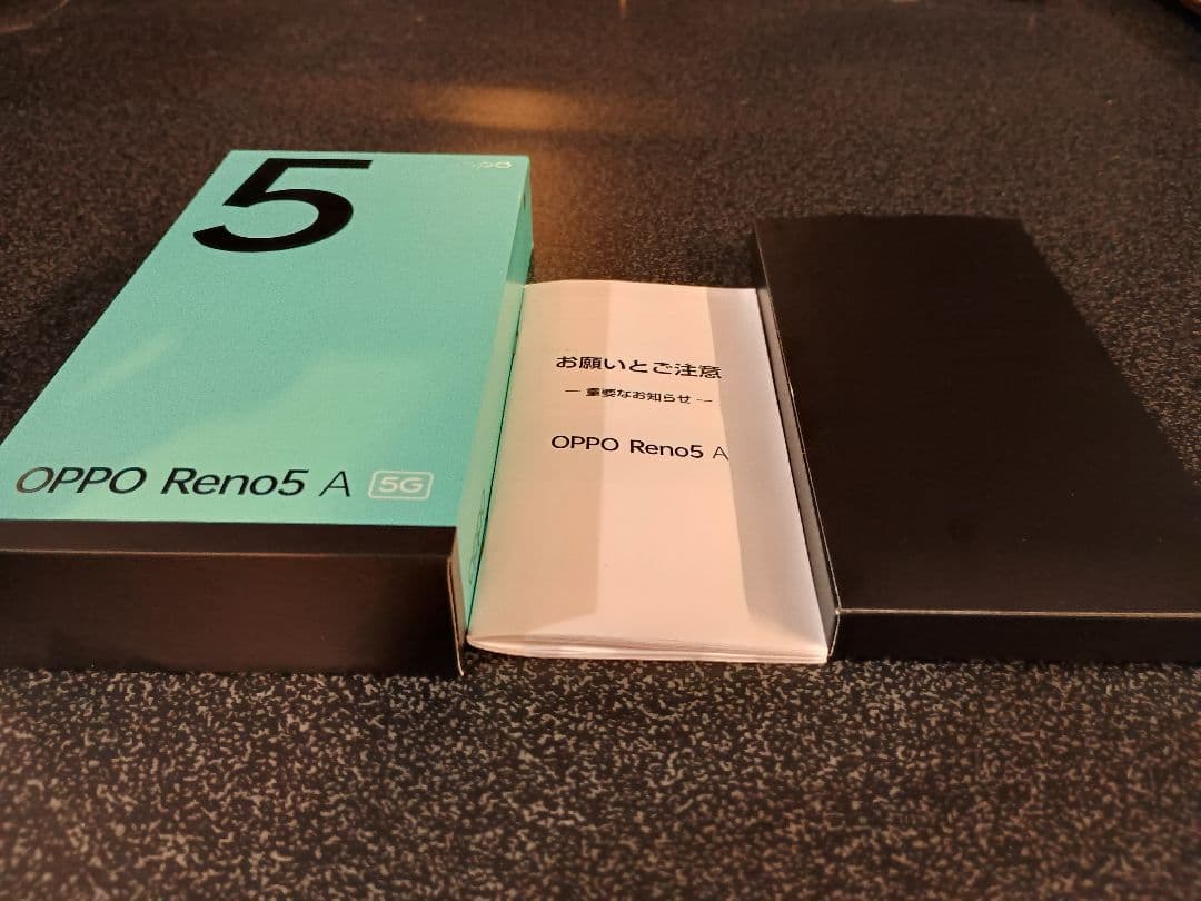 美品OPPO Reno5 A 128GB RAM 6GB送料込み！