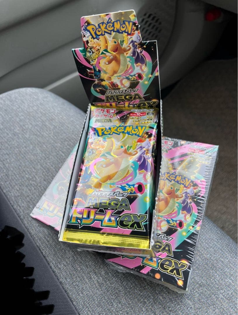 【交渉可】新品未開封シュリンク付き ポケモンカード MEGAドリームex3BOX