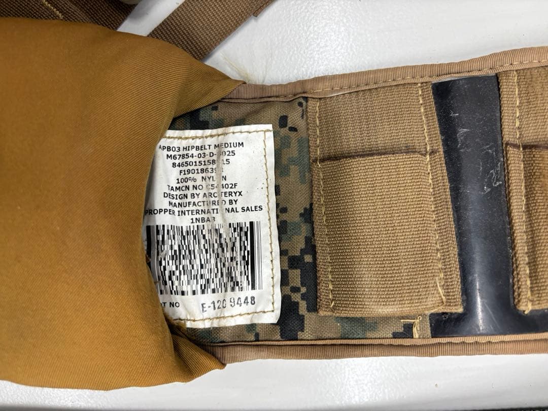 ★ Arc'teryx製米軍USMC Propperメインパック★デッドストック