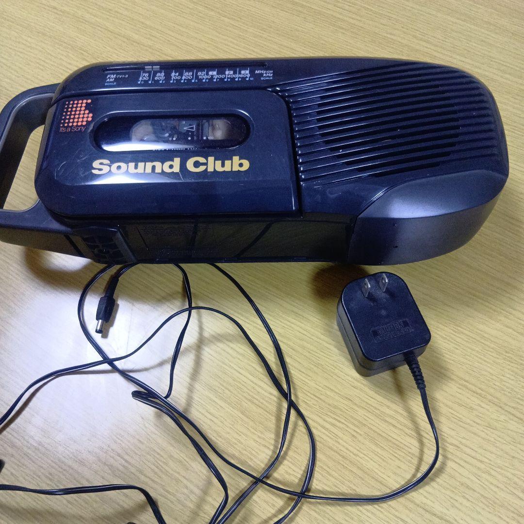 SONY Sound ClubラジカセCFM-101【昭和レトロ】