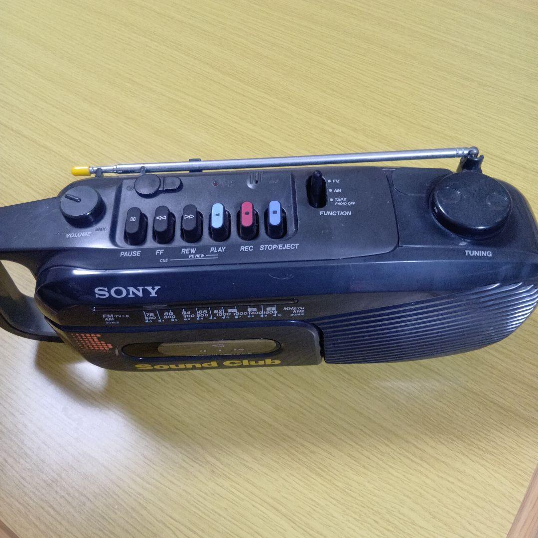 SONY Sound ClubラジカセCFM-101【昭和レトロ】