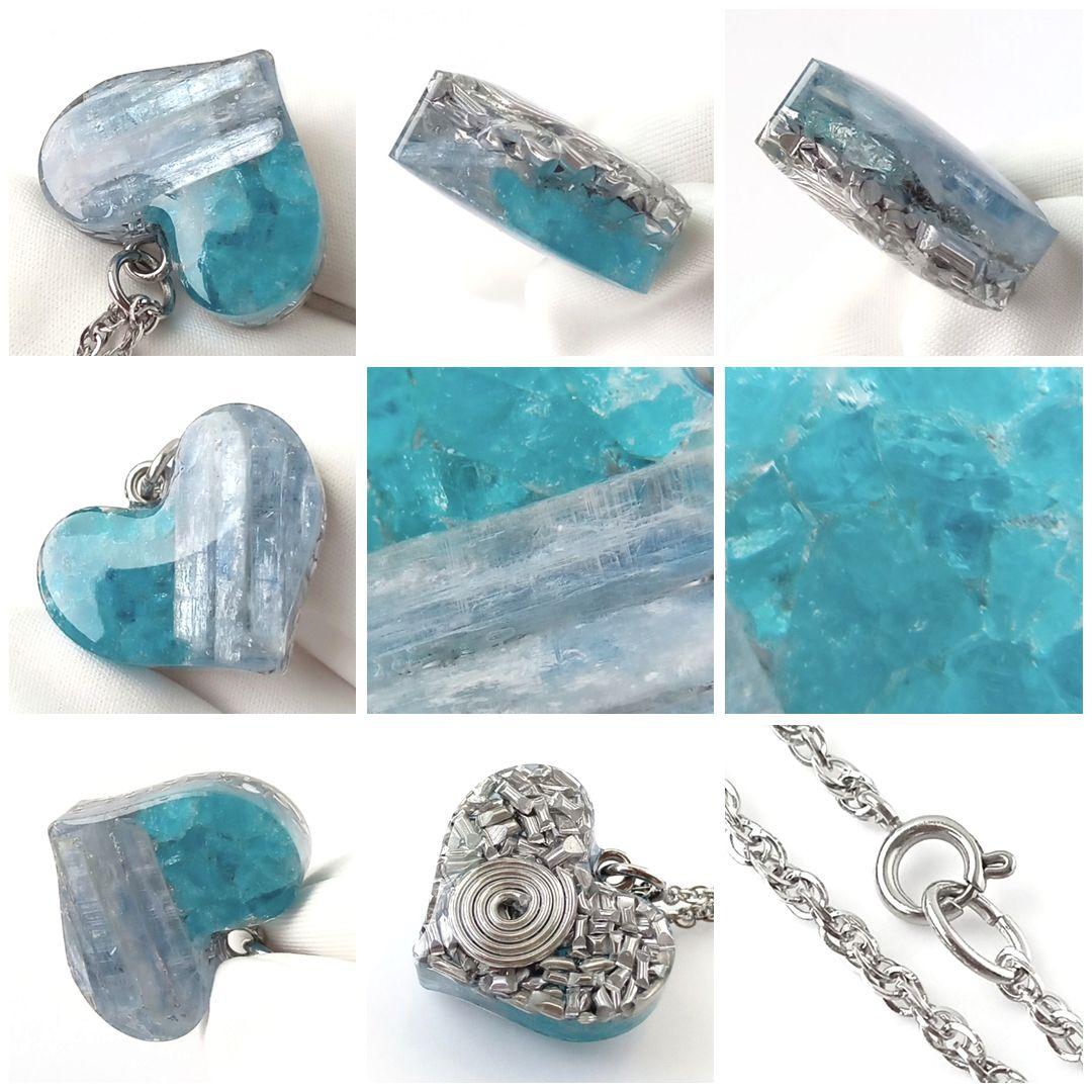 オルゴナイト｜癒やし・コミュニケーション能力向上｜ブルーアパタイト×カイヤナイト