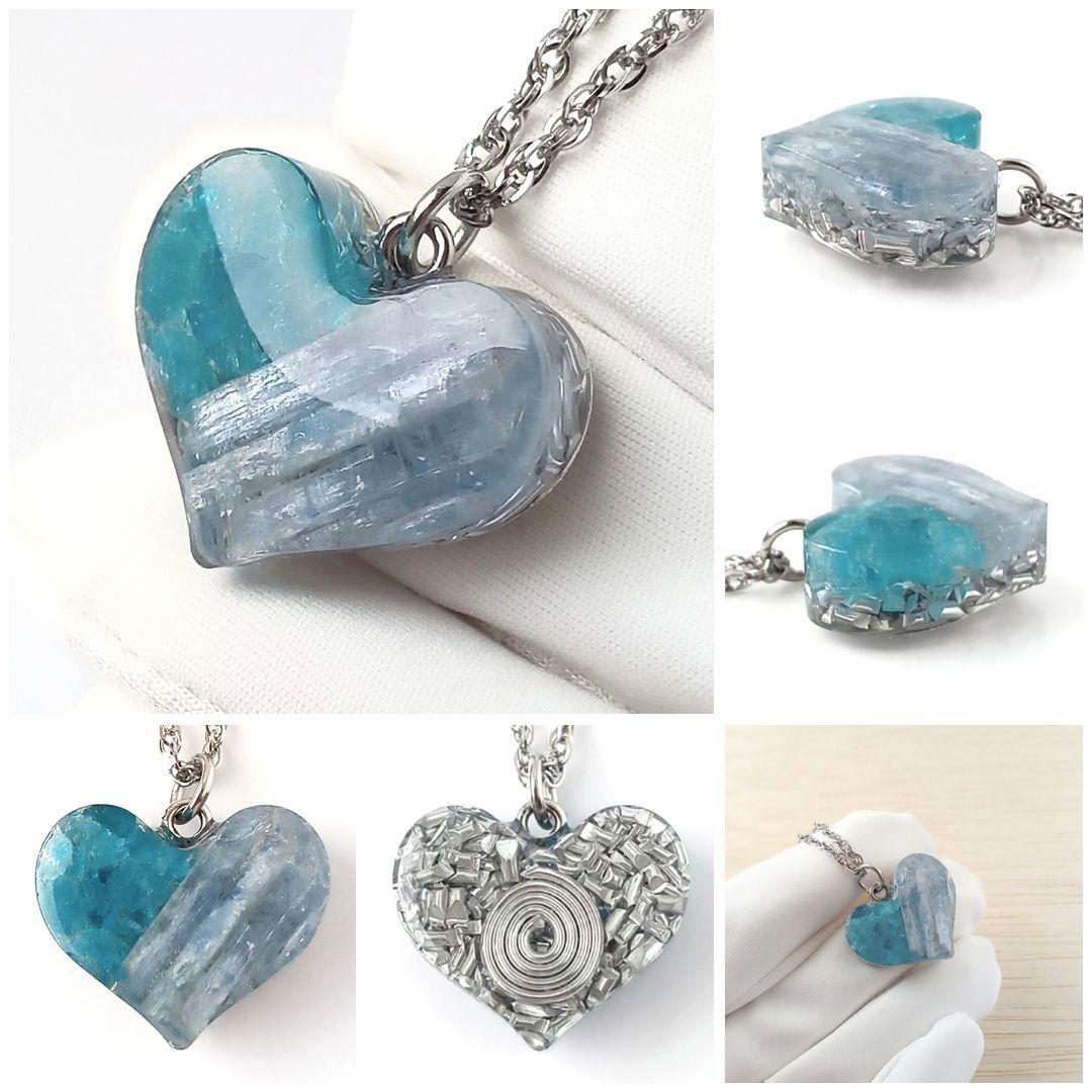 オルゴナイト｜癒やし・コミュニケーション能力向上｜ブルーアパタイト×カイヤナイト