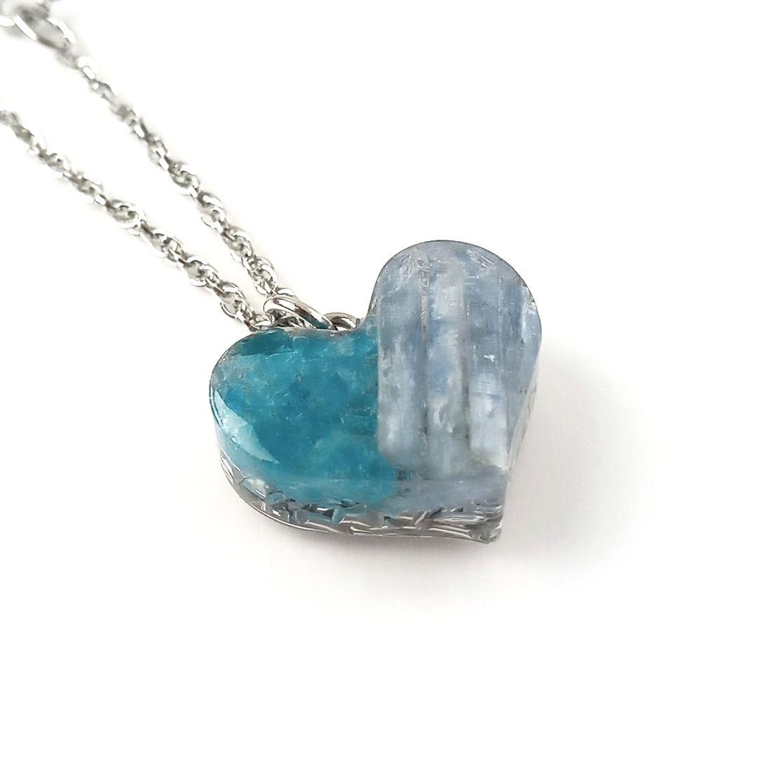 オルゴナイト｜癒やし・コミュニケーション能力向上｜ブルーアパタイト×カイヤナイト