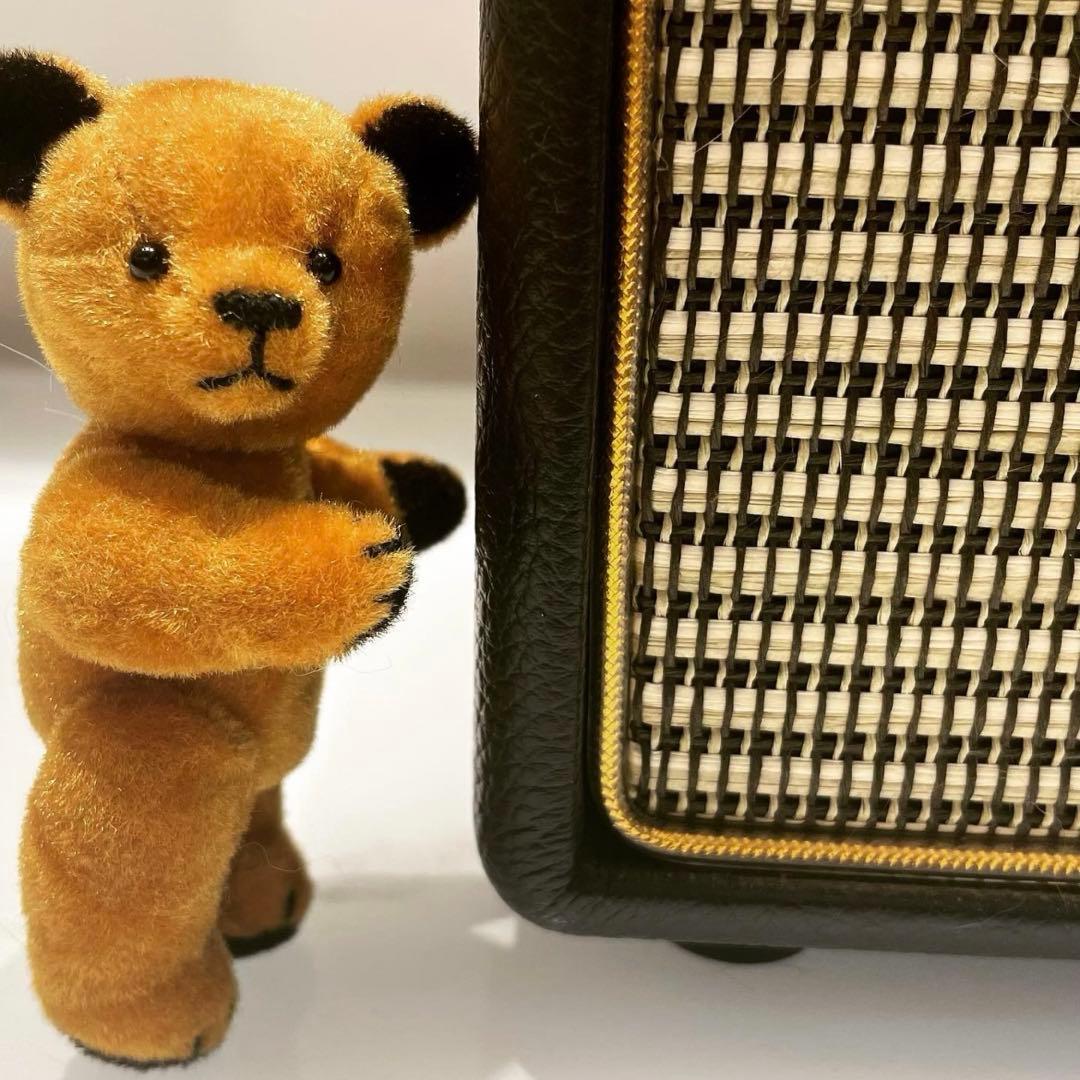 ミニテディベア 黒ミミくん くま 熊 海外作家様 ぬいぐるみ ハンドメイド