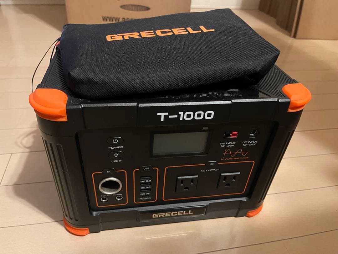 GRECELL ポータブル電源 1000W 270000mAh 未使用　箱無し