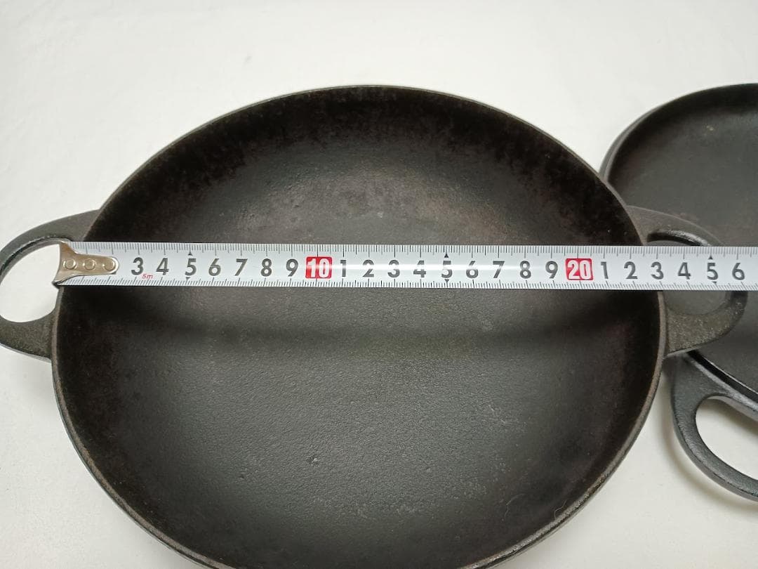 及源鋳造 ニューラウンド万能鍋 特大 F-158　南部鉄器