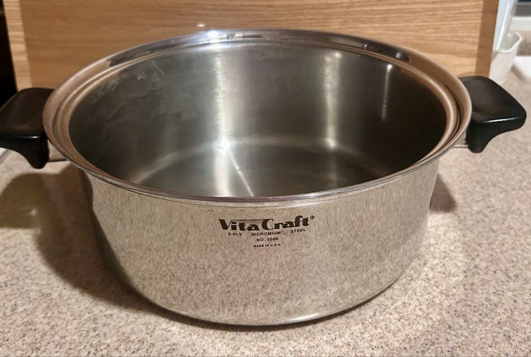 ビタクラフト　大きな両手鍋　5506 ステンレス五層　vita craft
