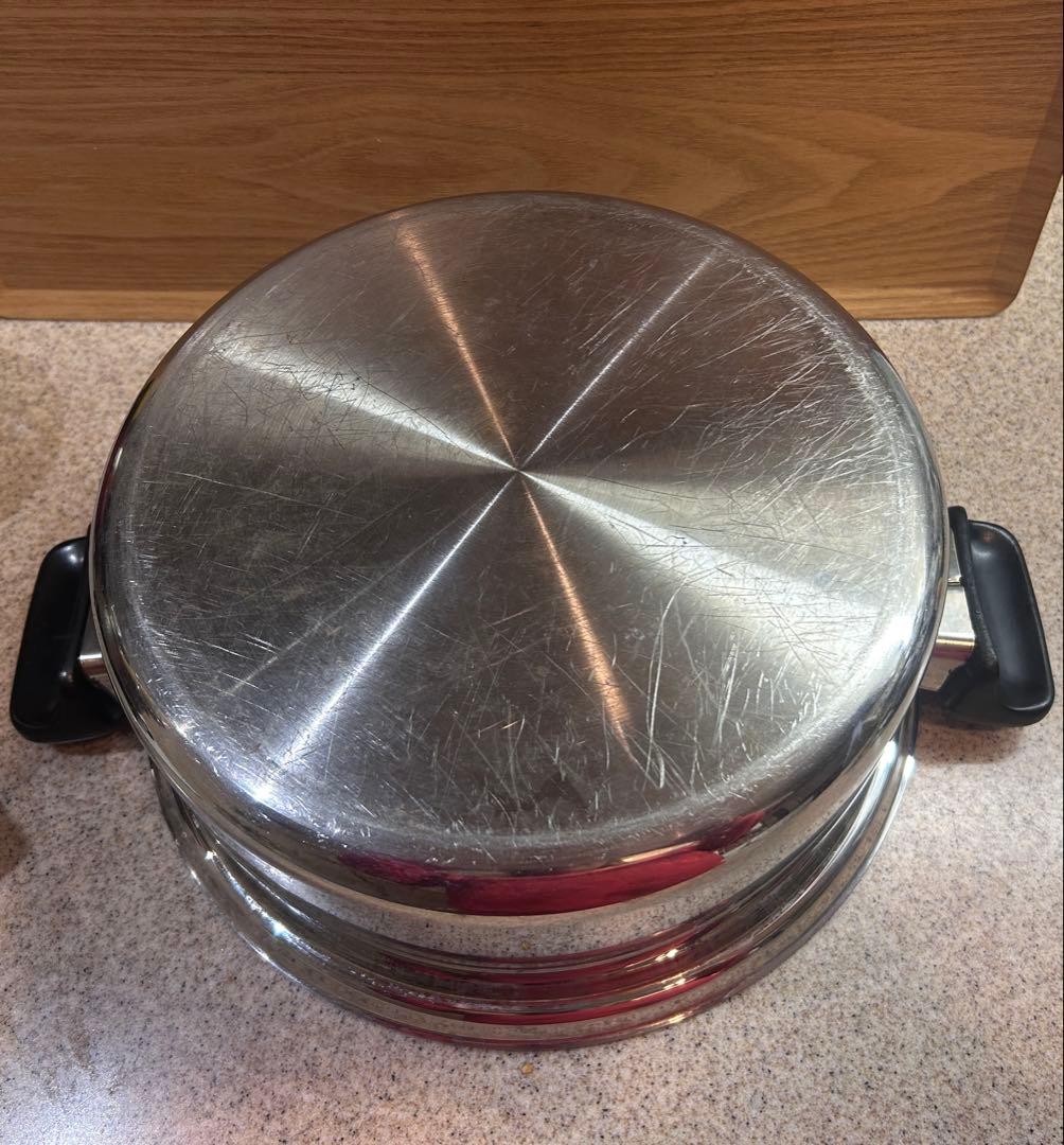 ビタクラフト　大きな両手鍋　5506 ステンレス五層　vita craft