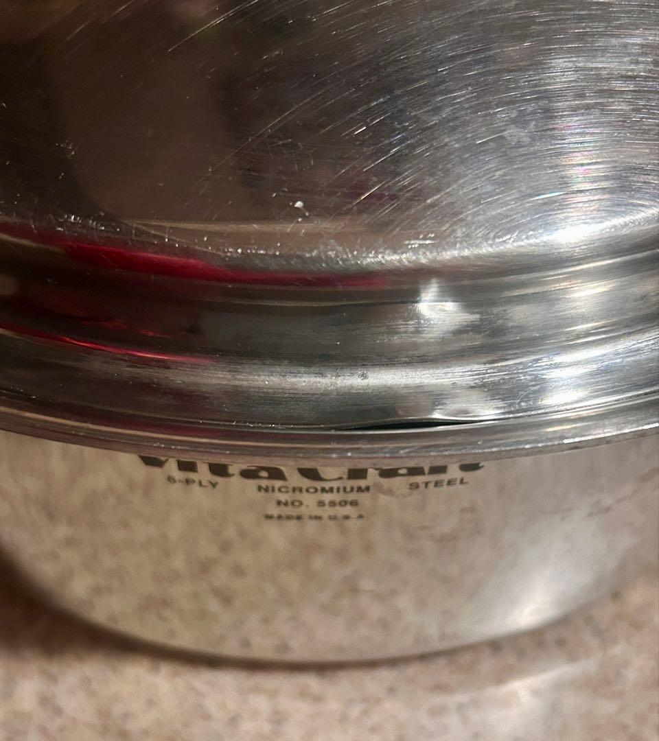 ビタクラフト　大きな両手鍋　5506 ステンレス五層　vita craft